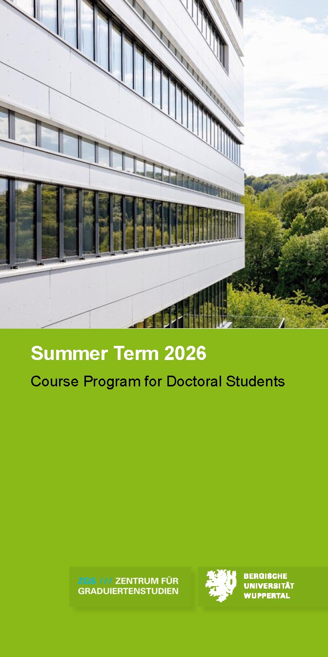 Cover of current CGS program flyer