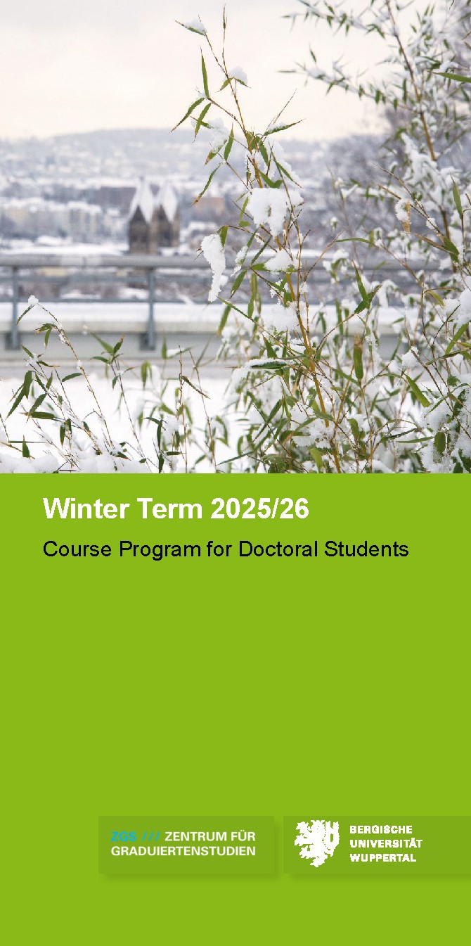 Cover of current CGS program flyer